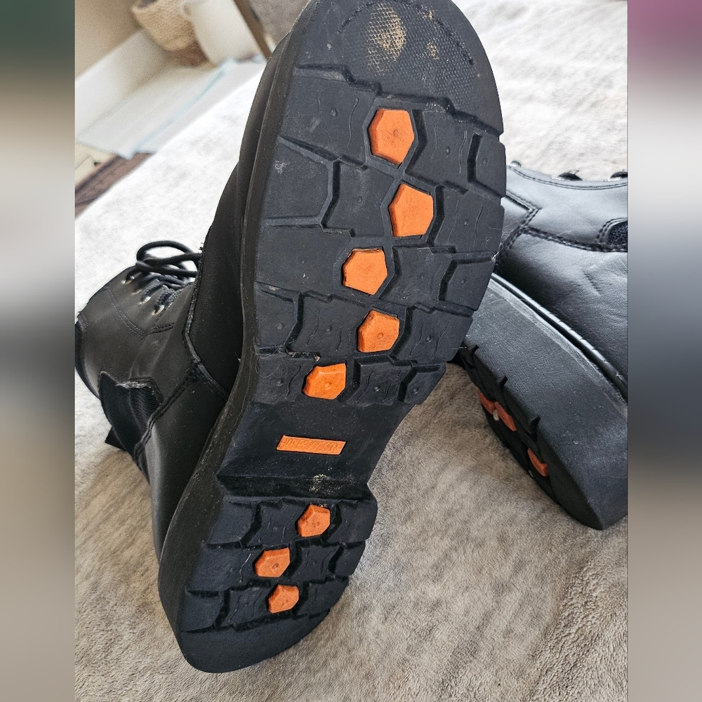 Harley-Davidson Paraspinna Men's Motorcycle Boots Black Size 11 - Picture 7 of 13